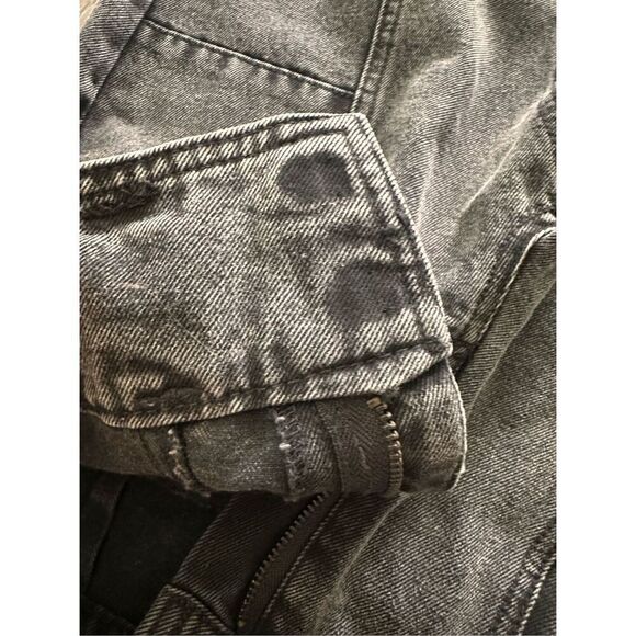 Forever 21 Black Belted Jeans size 25 - Picture 7 of 9